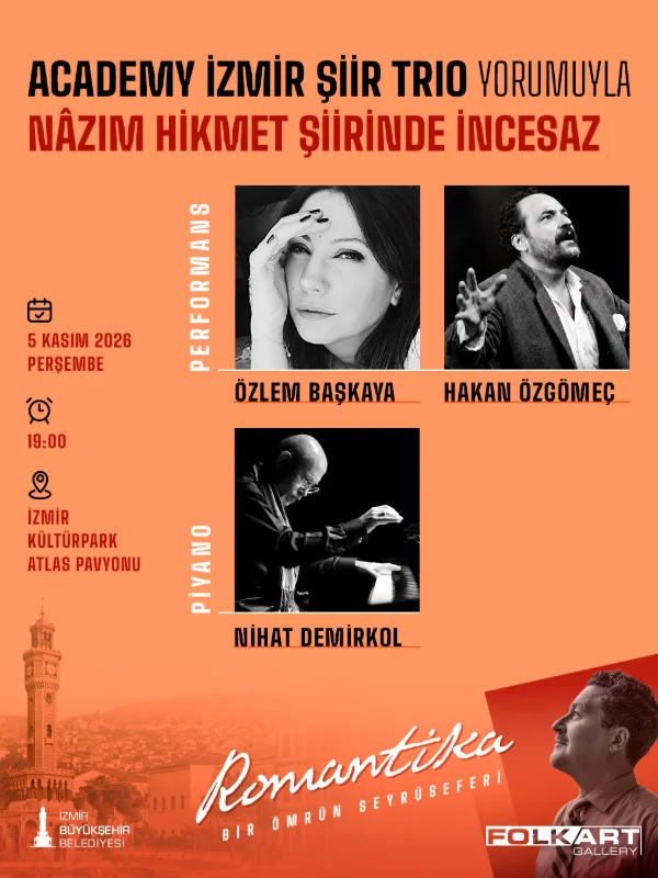 Folkart Gallery’de Nâzım Hikmet Sergisi Şiir ve Müzikle Devam Ediyor