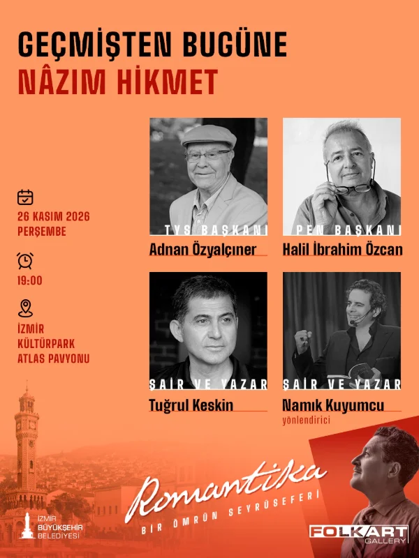 Folkart Gallery’de Nâzım Hikmet Sergisi Şiir ve Müzikle Devam Ediyor