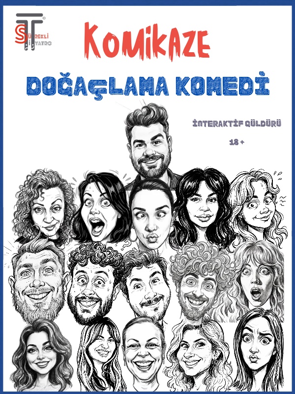 Komikaze Doğaçlama Komedi 15 Ekim'de Antalya'da