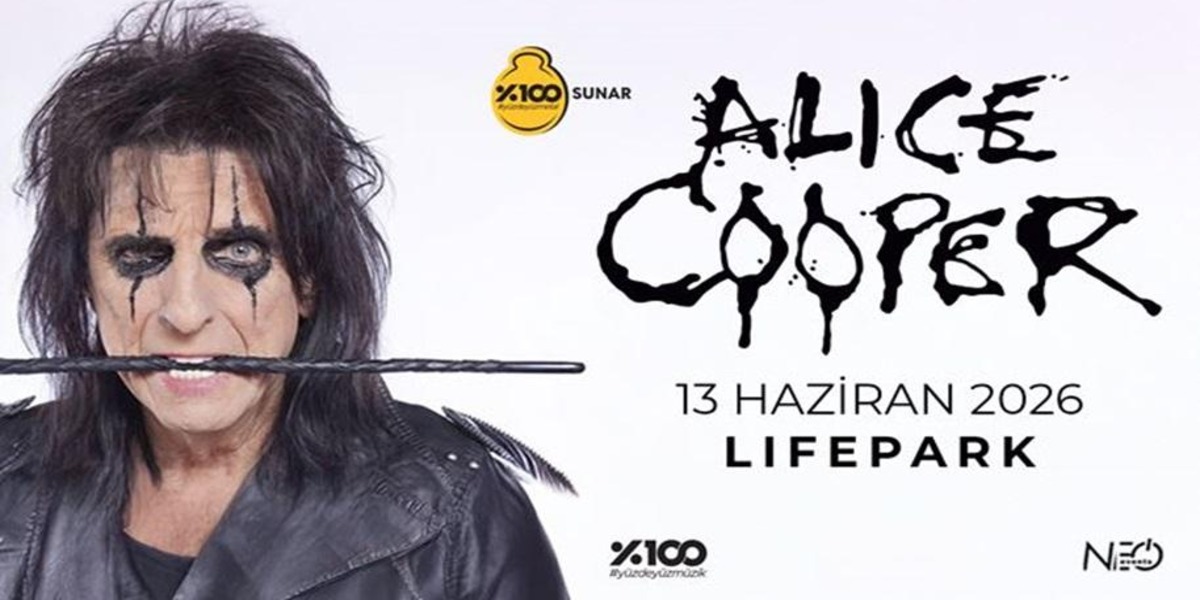 Rock Müziğin Kralı Alice Cooper İstanbul’a Geliyor!