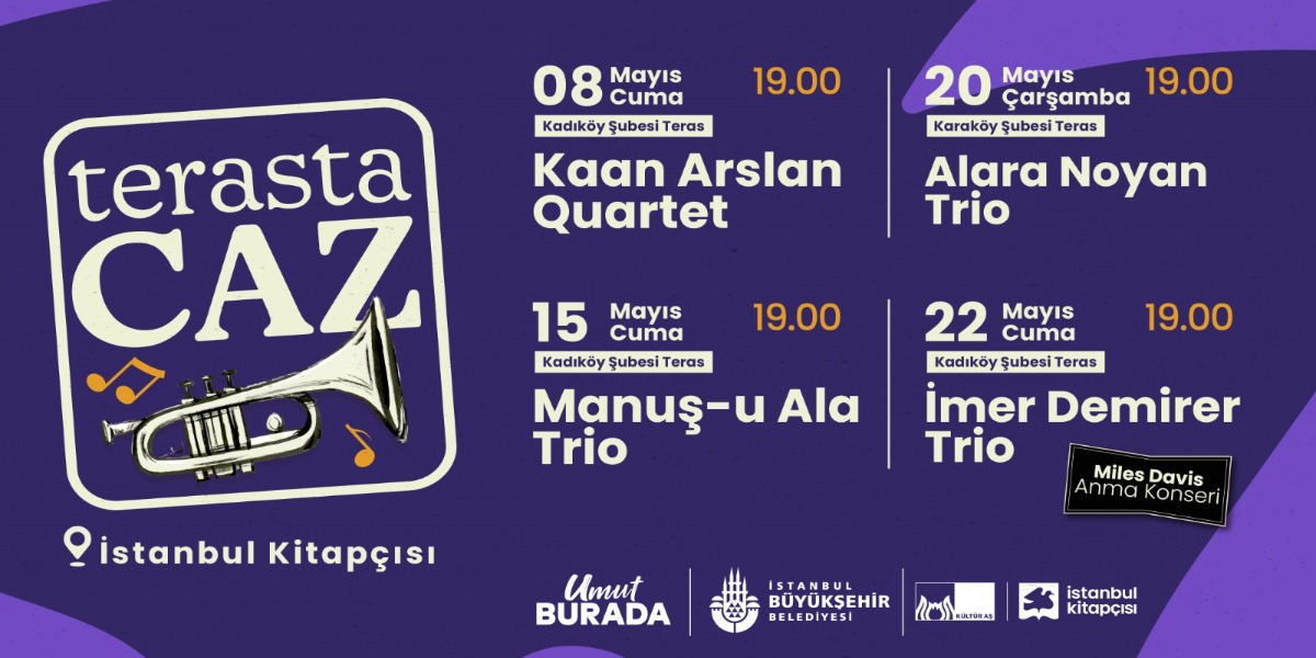 İstanbul’da Terasta Caz Rüzgarı Esiyor