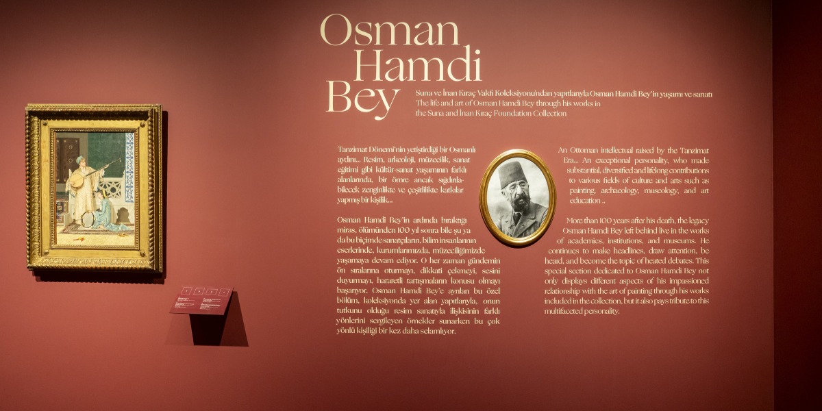 Osman Hamdi Bey The Met'in Oryantalizm Sergisinde