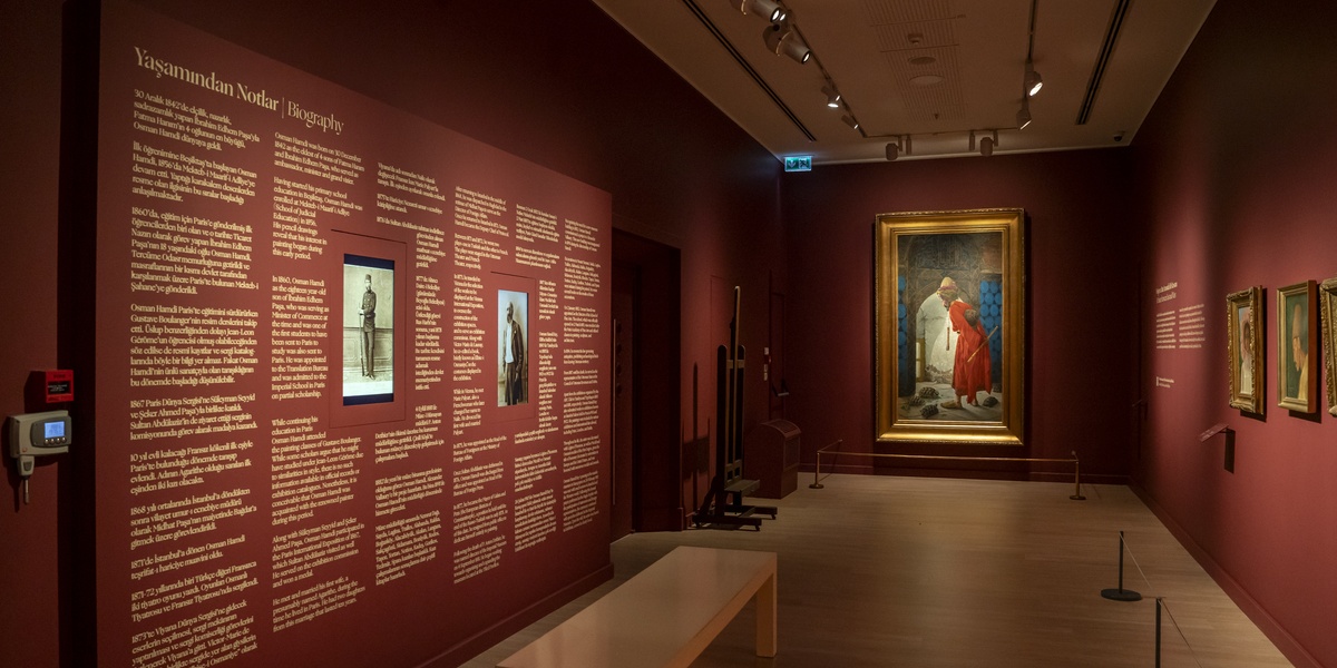 Osman Hamdi Bey The Met'in Oryantalizm Sergisinde