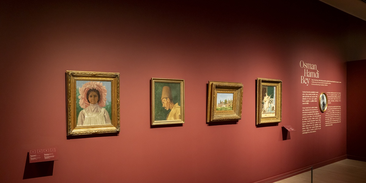 Osman Hamdi Bey The Met'in Oryantalizm Sergisinde