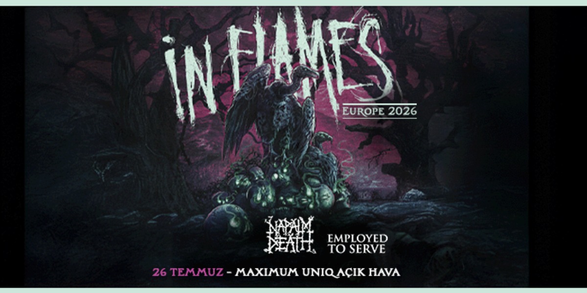In Flames İstanbul'da Sahne Alıyor