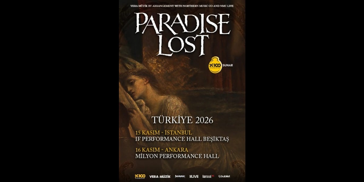 Paradise Lost İstanbul'da: Ascension Turnesi