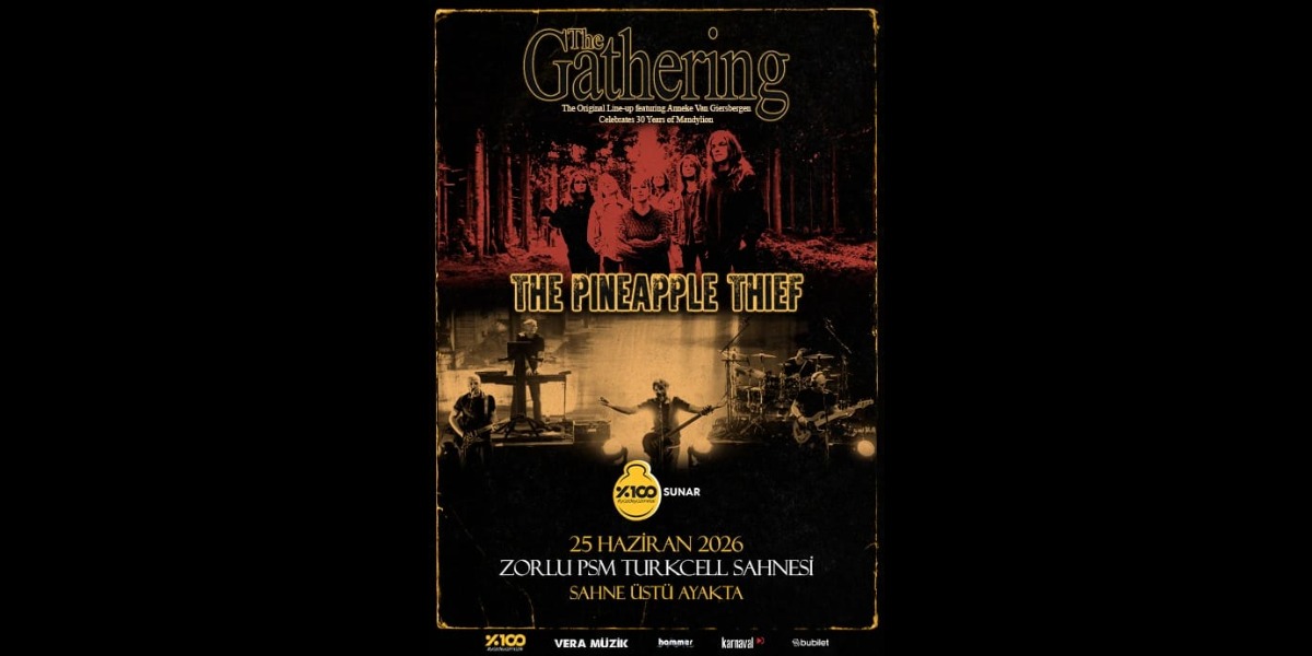 The Gathering ve The Pineapple Thief İstanbul'da