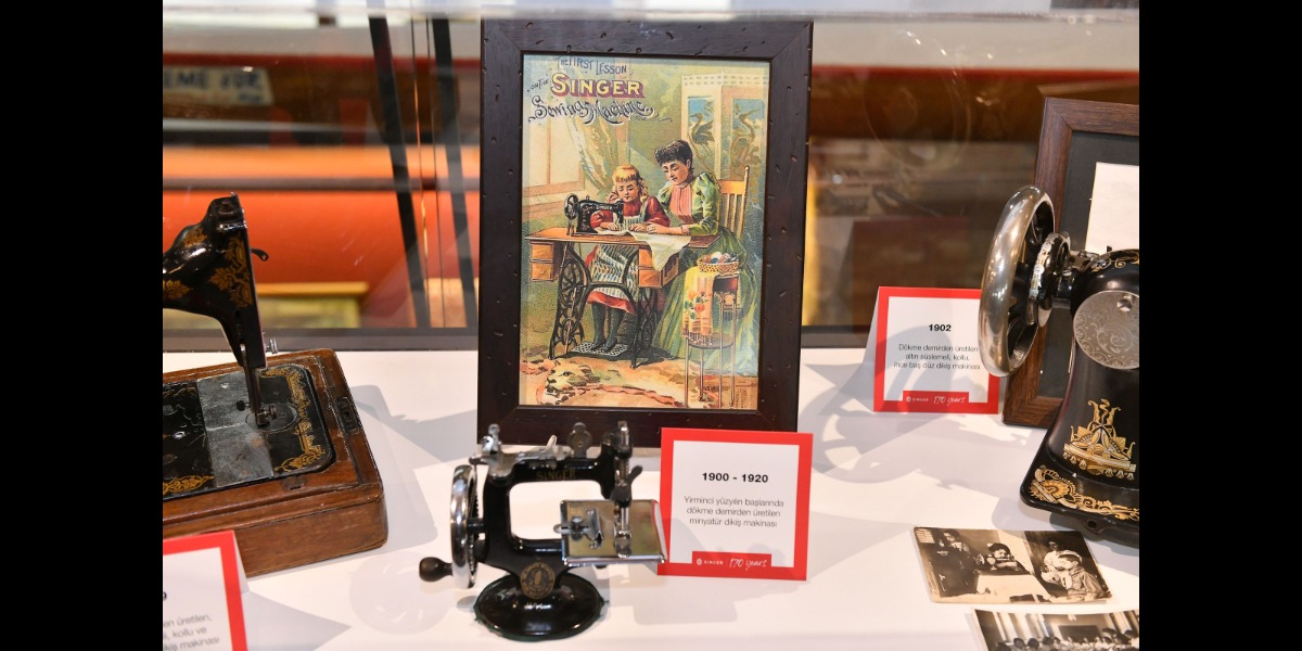 Singer'ın 170 Yılı İzmir'de Vitrine Çıkıyor