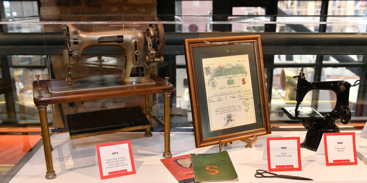 Singer'ın 170 Yılı İzmir'de Vitrine Çıkıyor