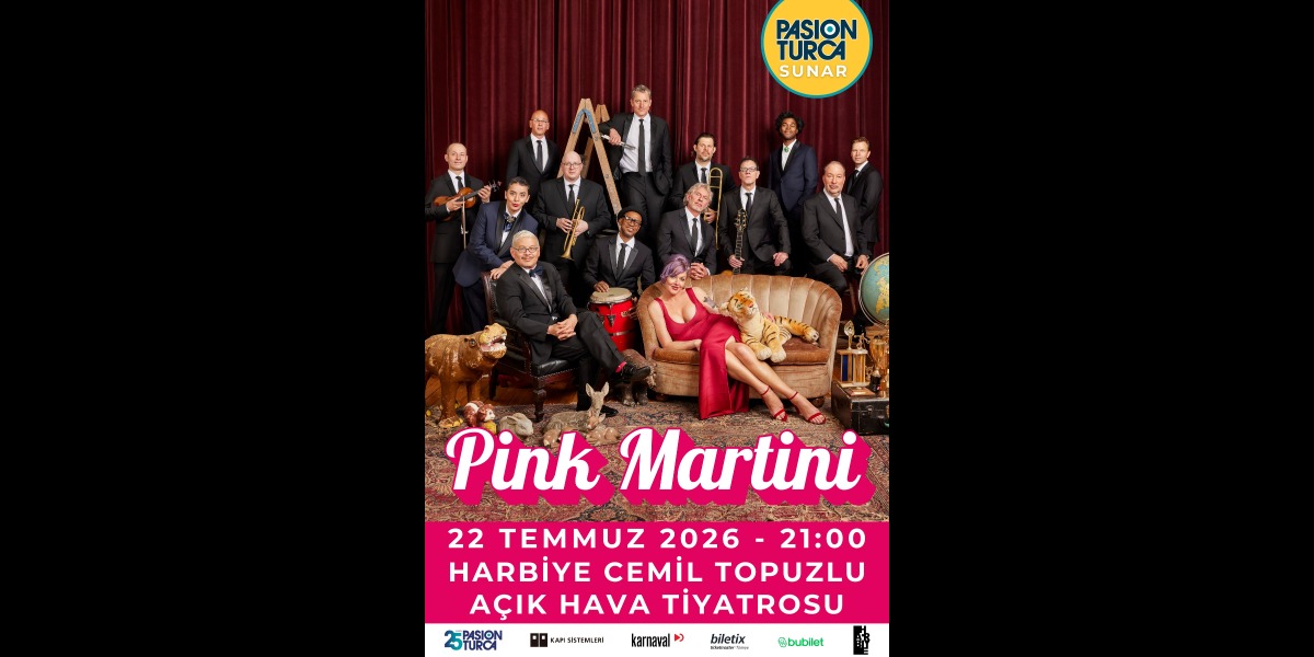 Pink Martini Harbiye'de Dünya Müziğini Buluşturuyor