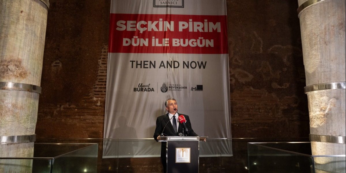 seçkin pirim'in 'dün İle bugün' sergisi Şerefiye sarnıcı'nda