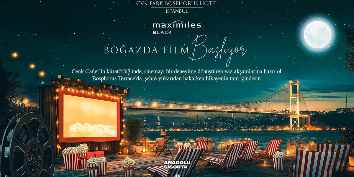 Bosphorus Teras’ta İkonik Filmlerle Açık Hava Sineması Deneyimi