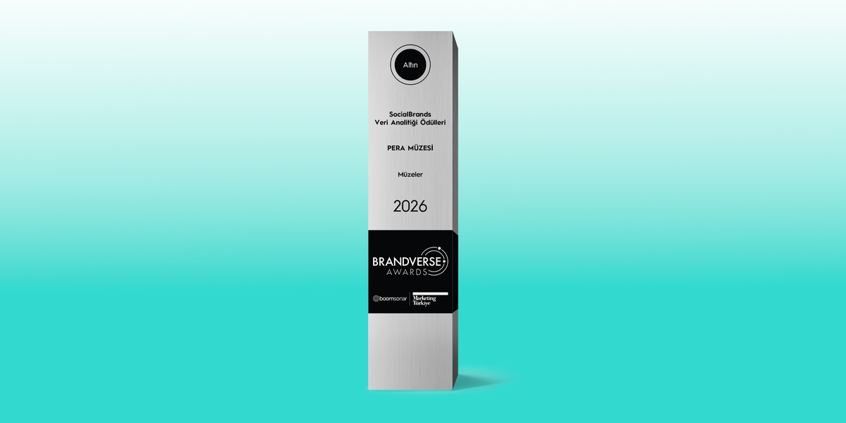 Pera Müzesi Brandverse Awards’ta Dördüncü Kez Altın Ödül Aldı