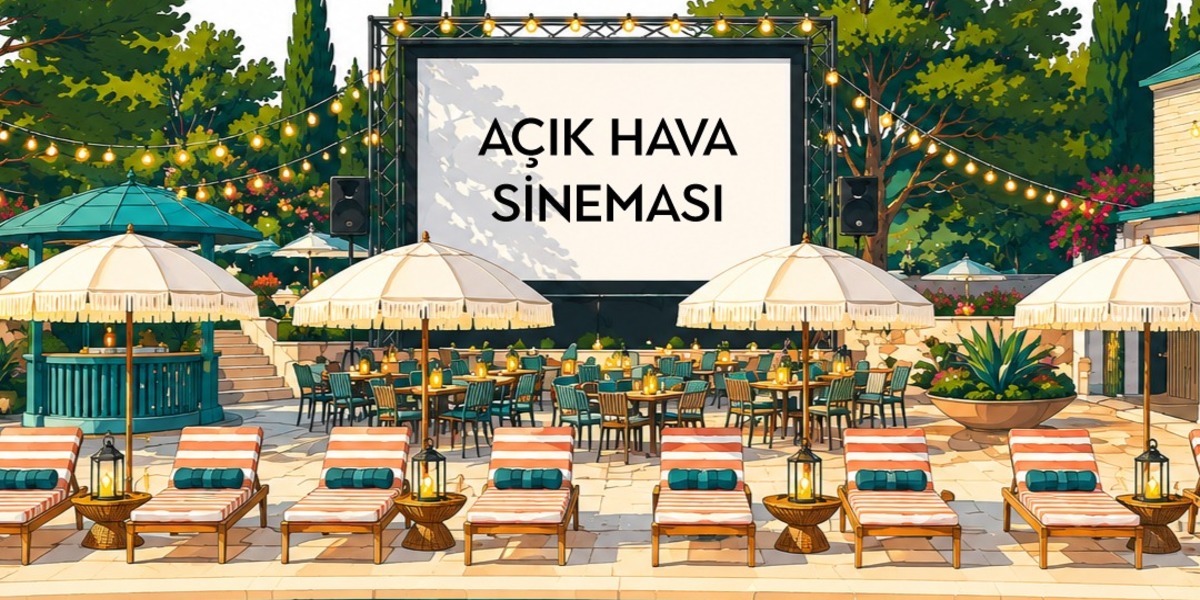 Bosolei Açık Hava Sineması Hollywood Klasiklerini Ağırlıyor