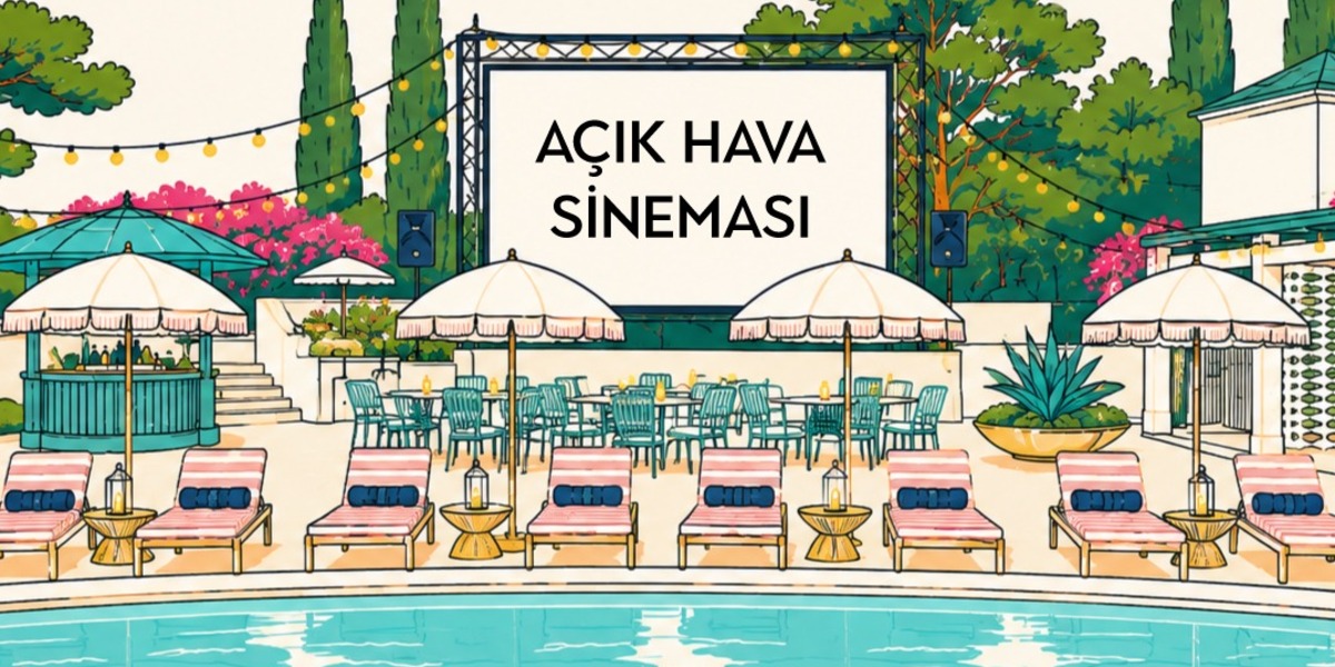 Bosolei Açık Hava Sineması Hollywood Klasiklerini Ağırlıyor