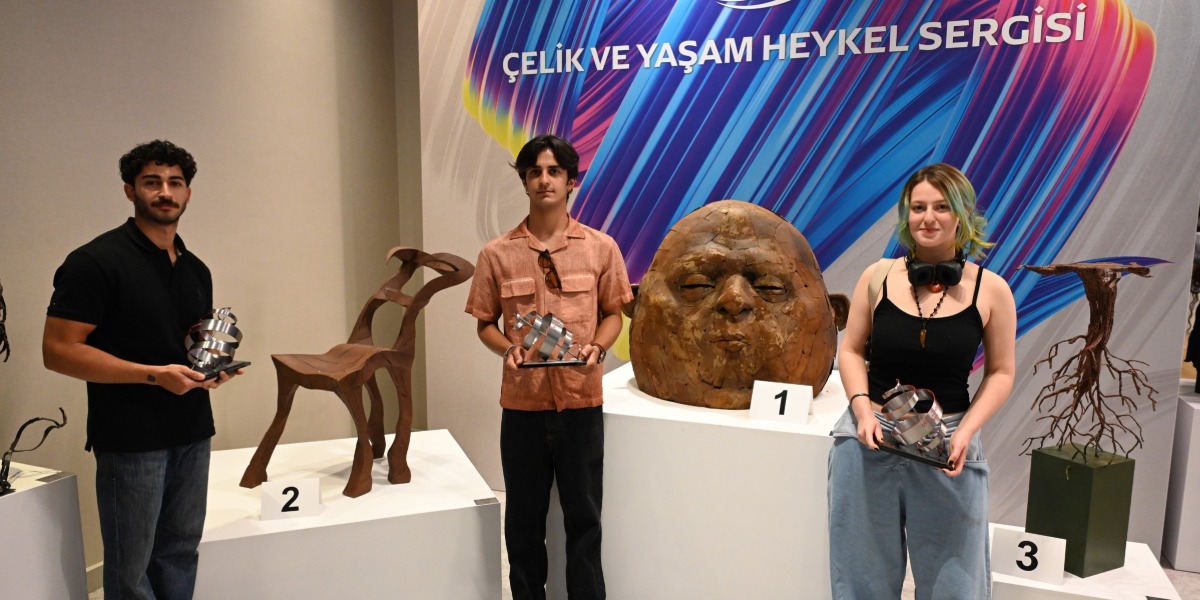 Erdemir Çelik Ve Yaşam Heykel Yarışması Genç Yetenekleri Ödüllendirdi