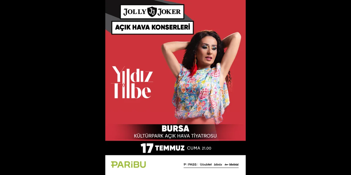 Jolly Joker Bursa Kültürpark Açık Hava Konserleri Temmuz'da Başlıyor
