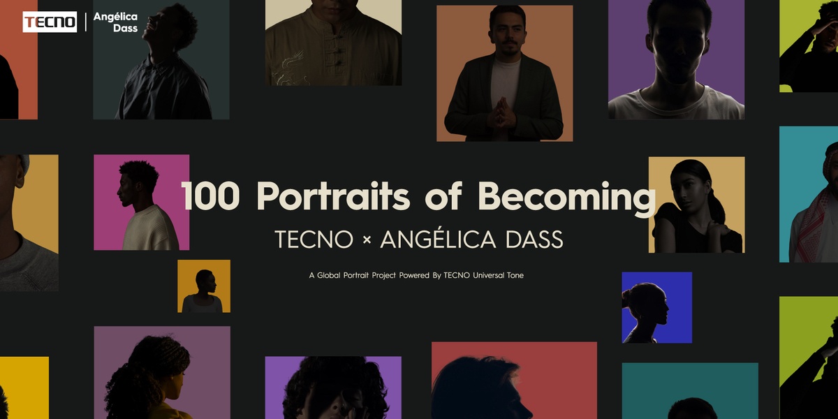 Angélica Dass ve TECNO'dan 'Oluşumun 100 Portresi' Projesi