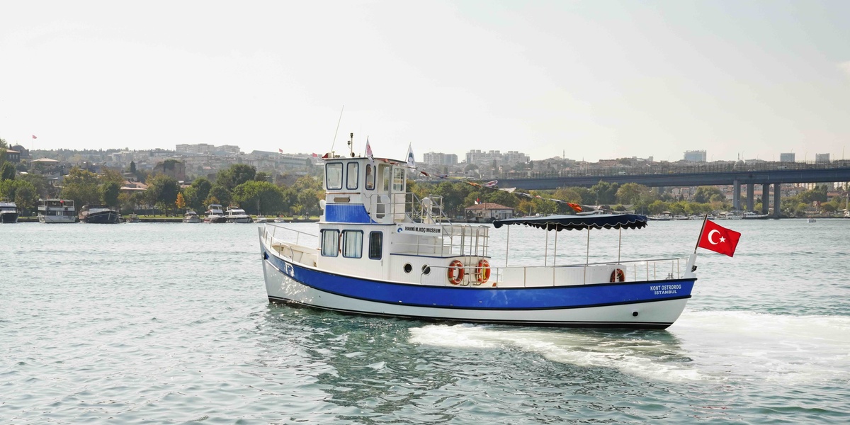 Rahmi M. Koç Müzesi'nde Tarihi Kont Ostrorog İle Haliç Turları Başladı