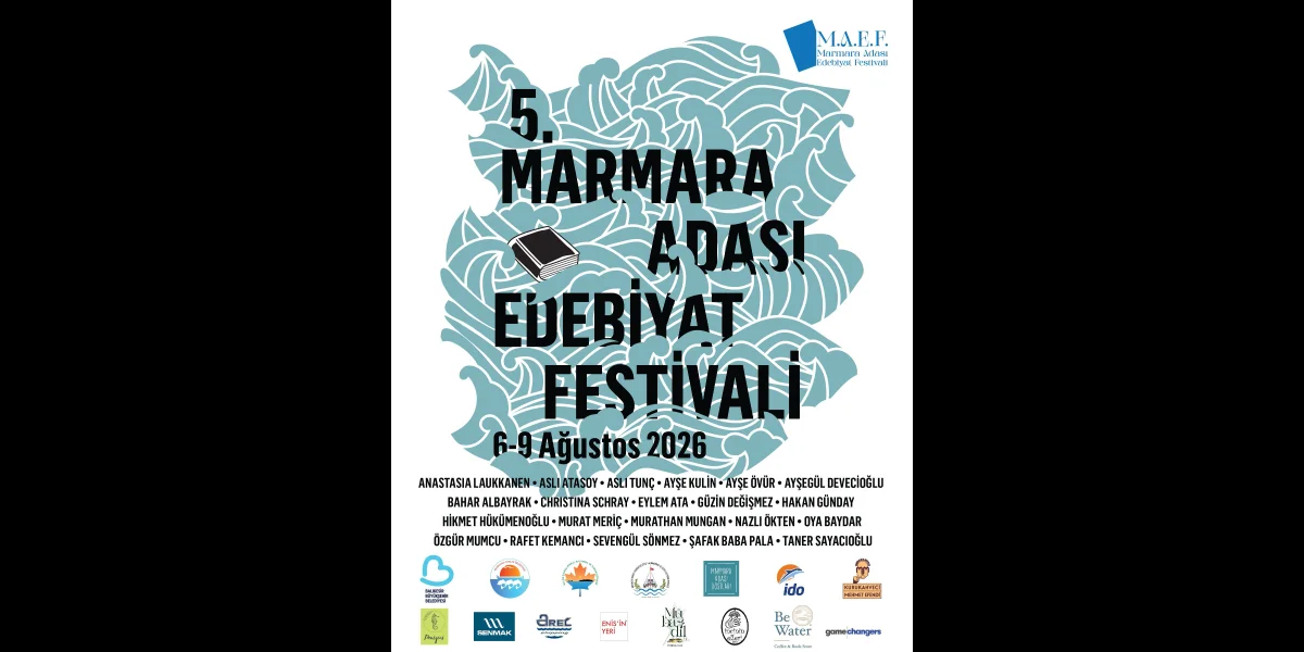 5. Marmara Adası Edebiyat Festivali Başlıyor