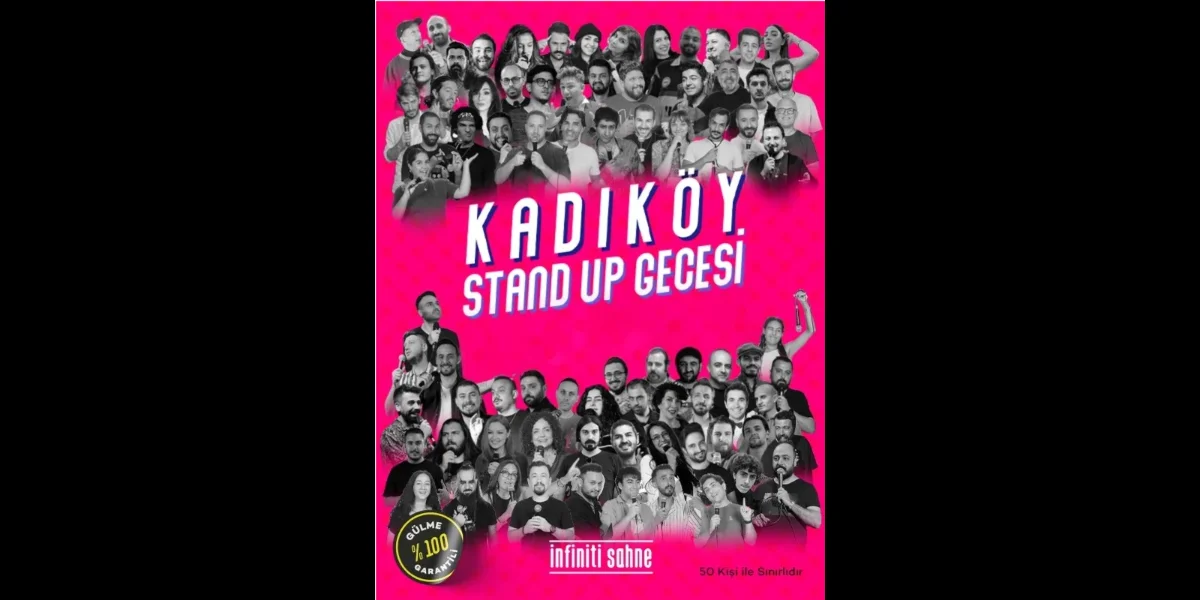 Kadıköy Stand-up Geceleri Ada Bar'da Kahkaha Dolu Anlar Sunuyor