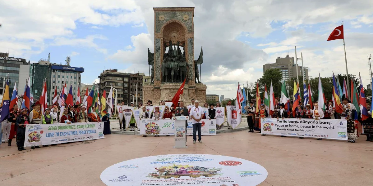 büyükçekmece festivali'nde 62 ülke bir arada buluşuyor