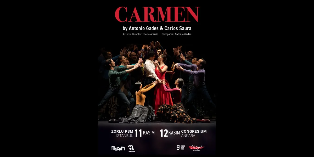 Fundacion Antonio Gades'ten Carmen, 12 Kasım'da Ankara'da