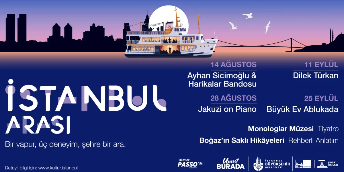 İstanbul arası: boğaz'da sanatla yeniden keşif başlıyor