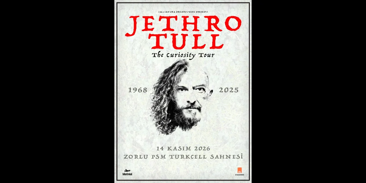 Jethro Tull, 14 Kasım'da Zorlu PSM'de Sahne Alacak