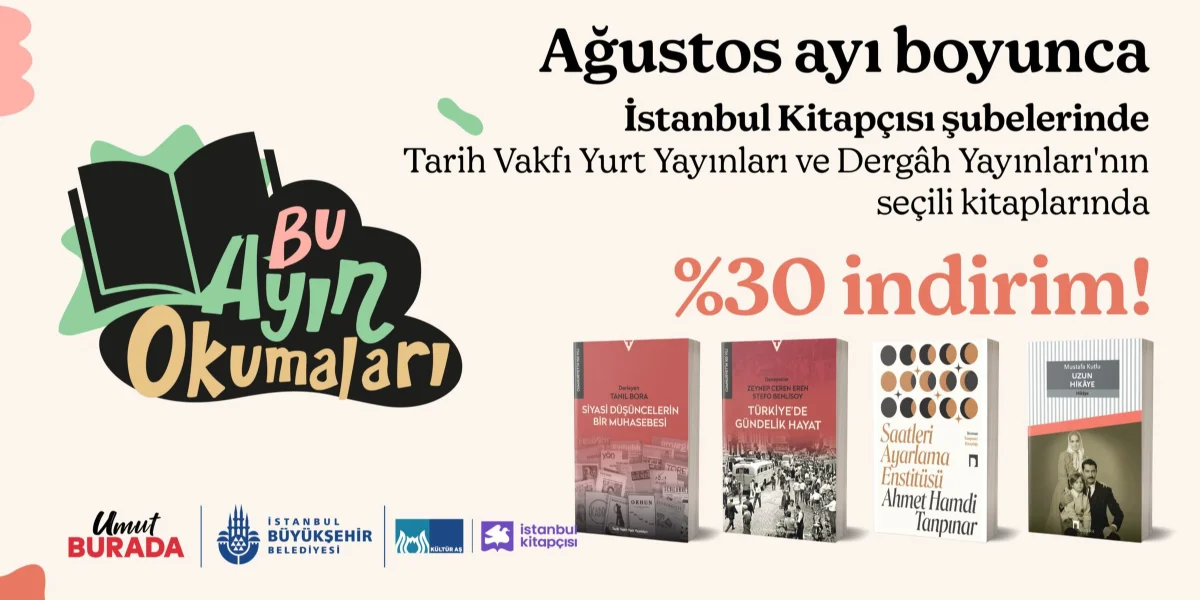 İstanbul Kitapçısı'ndan Tarih Ve Edebiyat Dolu Ağustos İndirimi