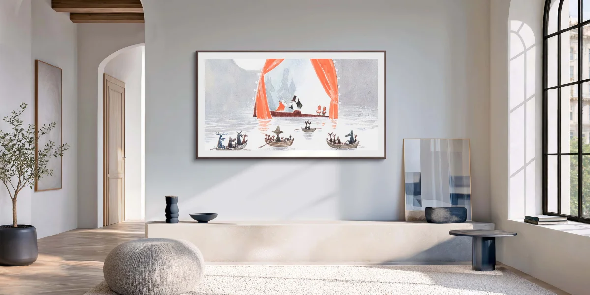 Moominlerin Büyülü Dünyası Samsung Art Store'da Sanatseverlerle Buluşuyor
