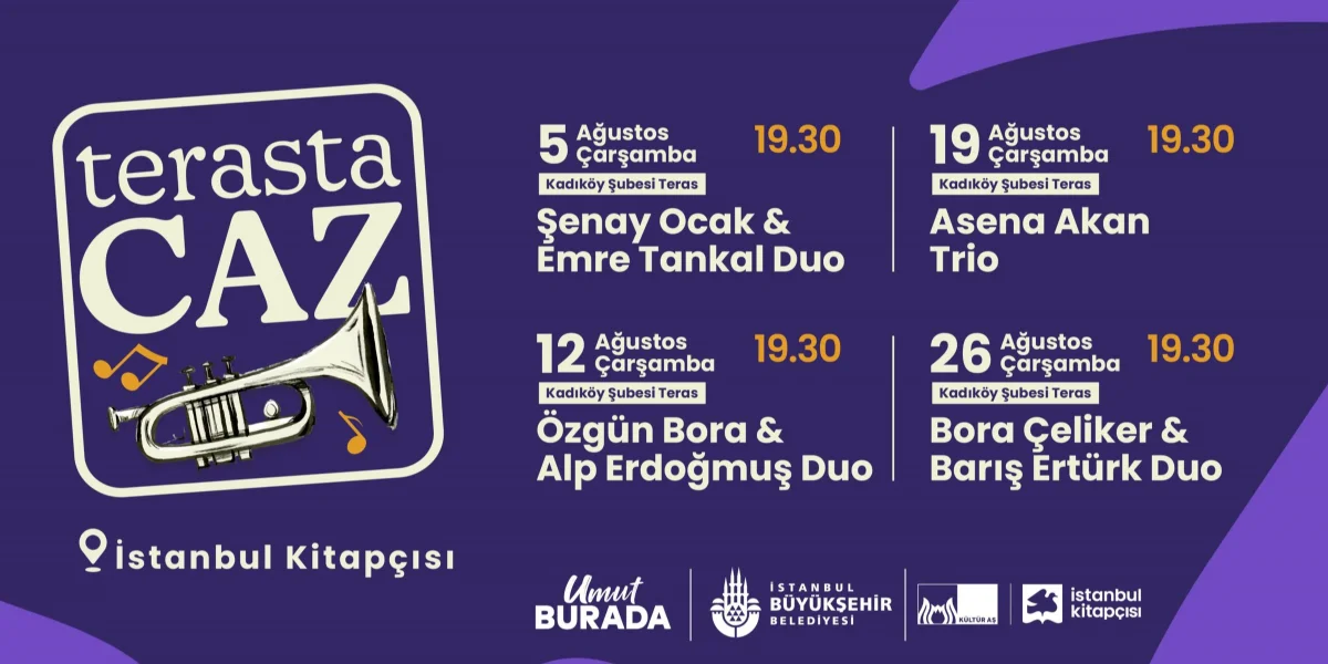 Özgün Bora & Alp Erdoğmuş Duo İstanbul Kitapçısı'nda