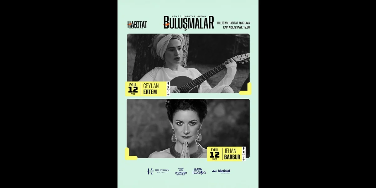 Jehan Barbur ve Ceylan Ertem, 12 Eylül'de Hilltown'da