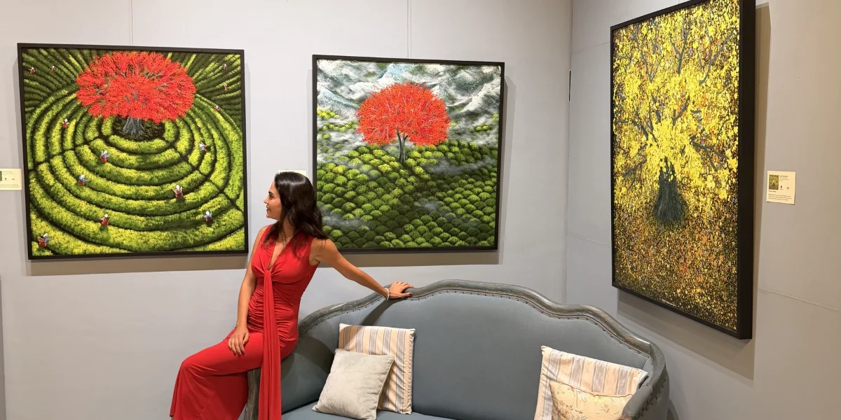 Halime Türkyılmaz'ın 'The Heart Of The Land' Sergisi Bali'de Açıldı