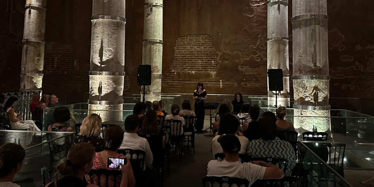 Şerefiye Sarnıcı, 1600 Yıllık Tarihiyle Sanat ve Müziği Buluşturuyor