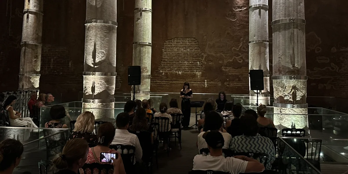 Şerefiye Sarnıcı, 1600 Yıllık Tarihiyle Sanat ve Müziği Buluşturuyor