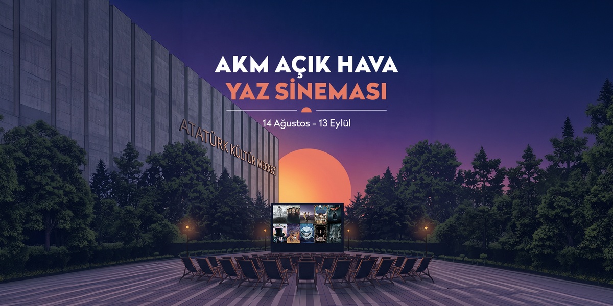 AKM Açık Hava Sineması Yaz Boyunca Yeniden Canlanıyor
