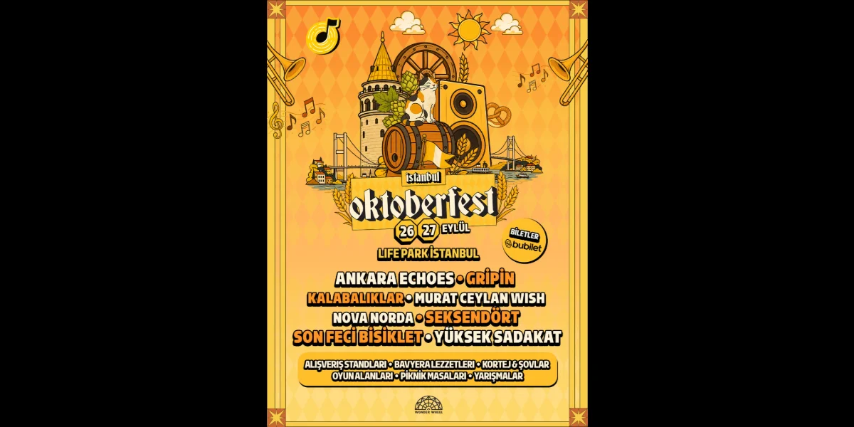 İstanbul Oktoberfest LifePark'ta Sonbaharı Coşkuyla Karşılıyor