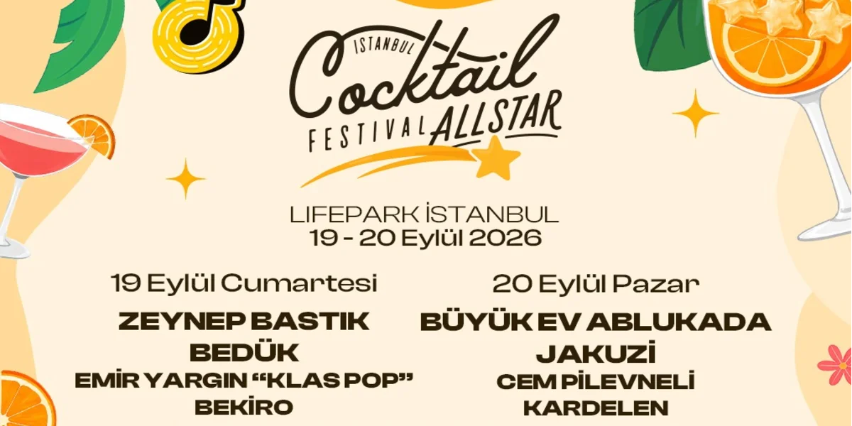 İstanbul Cocktail Festival All Star Temasıyla LifePark'ta