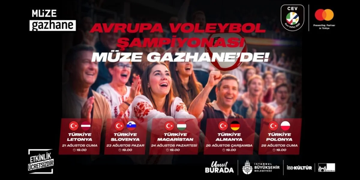 Filenin Sultanları’nın Avrupa Şampiyonası Mücadelesi Müze Gazhane’de