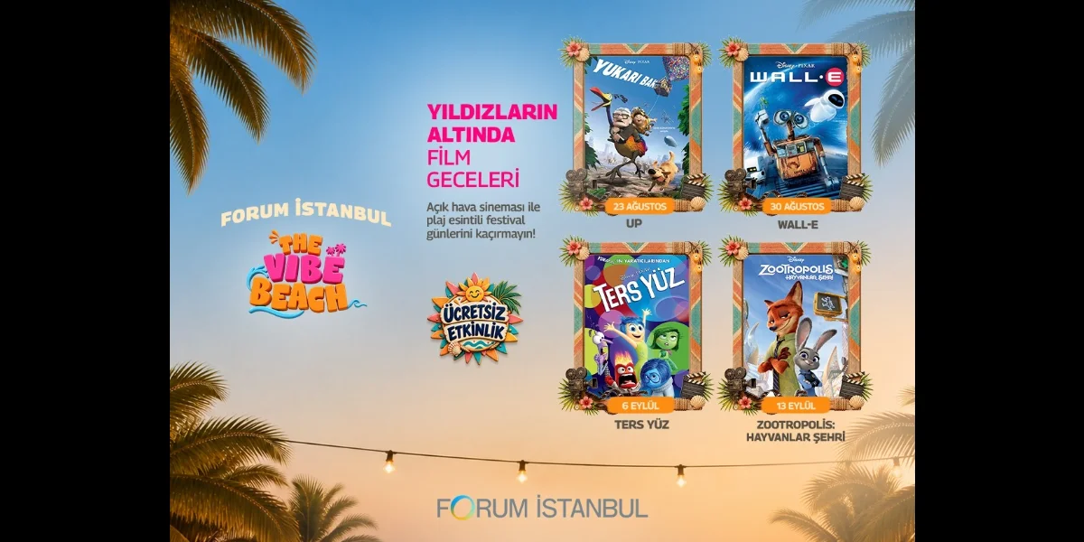 Forum İstanbul, The Vibe Beach ile Şehre Yaz Enerjisi Taşıyor