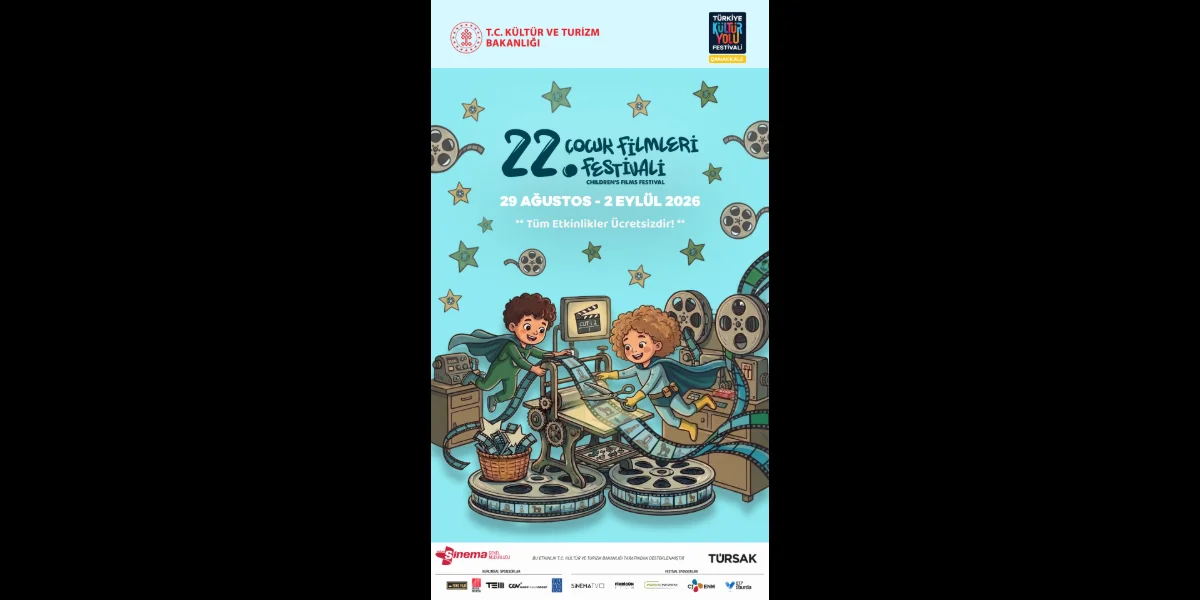 22. TÜRSAK Çocuk Filmleri Festivali Çanakkale'de Başlıyor