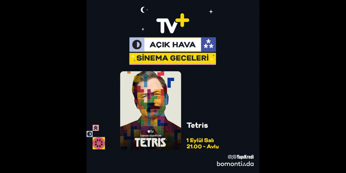 Yapı Kredi Bomontiada'da Tetris Filmiyle Sinema Keyfi Başlıyor