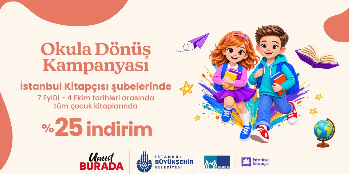 İstanbul Kitapçısı’nda Okula Dönüş Coşkusu İndirimle Başlıyor