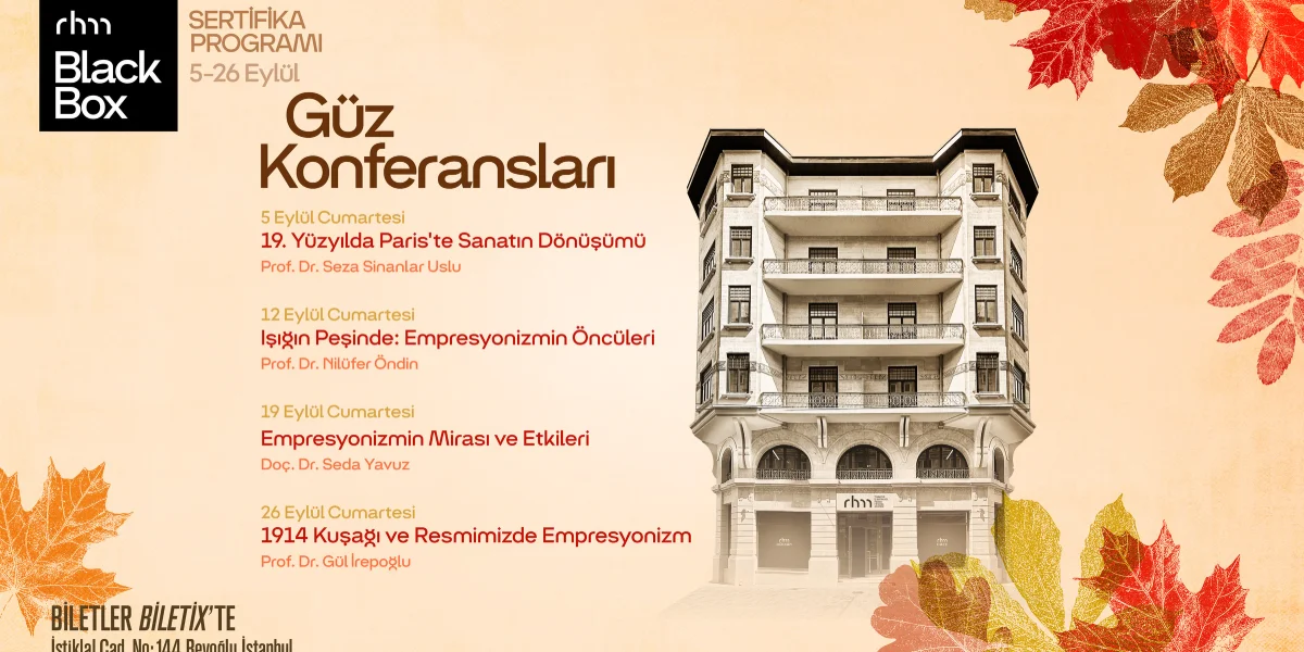 RHM Güz Konferansları Empresyonizm Işığında Sanat Tarihini Aydınlatıyor