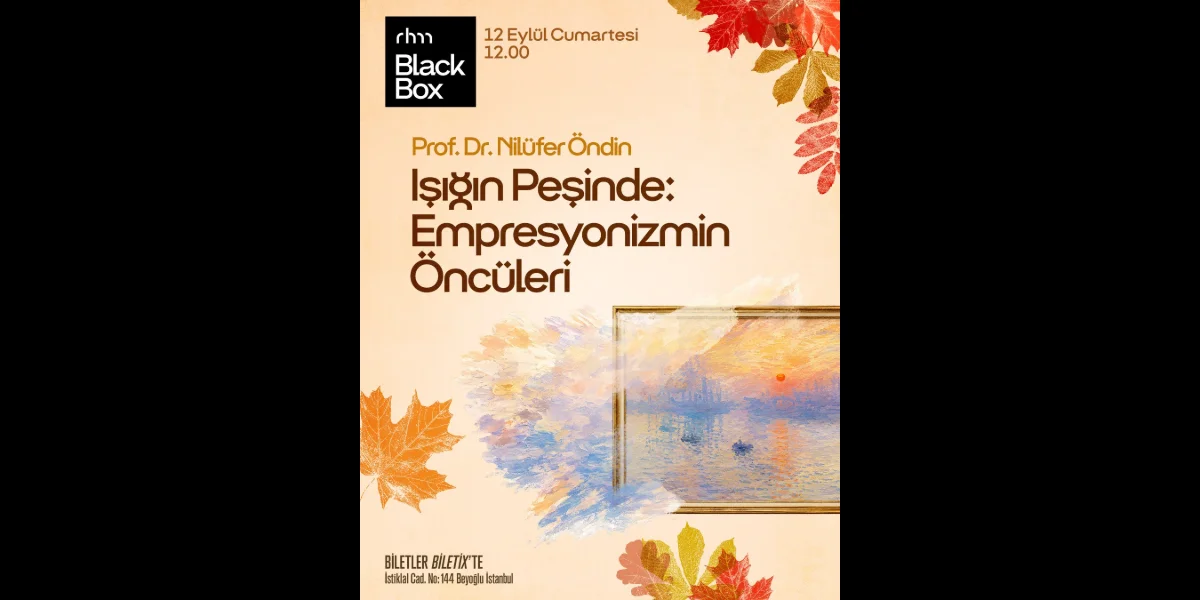 RHM Güz Konferansları Empresyonizm Işığında Sanat Tarihini Aydınlatıyor