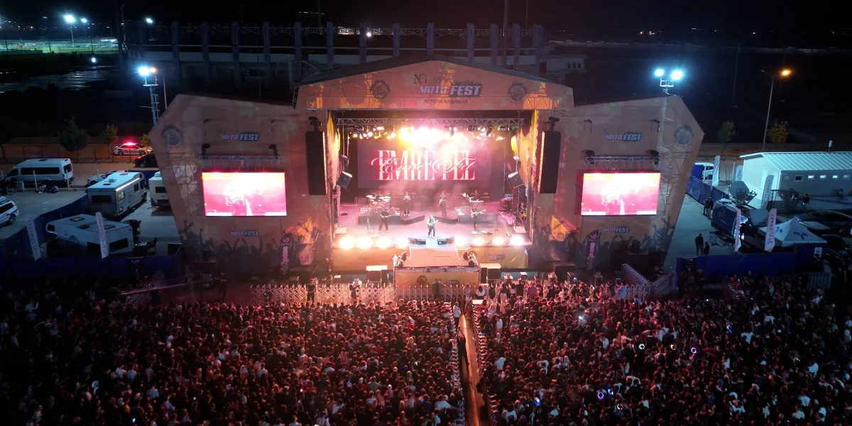 NG Afyon Motofest Müzik Ve Eğlenceyle Kapılarını Açtı