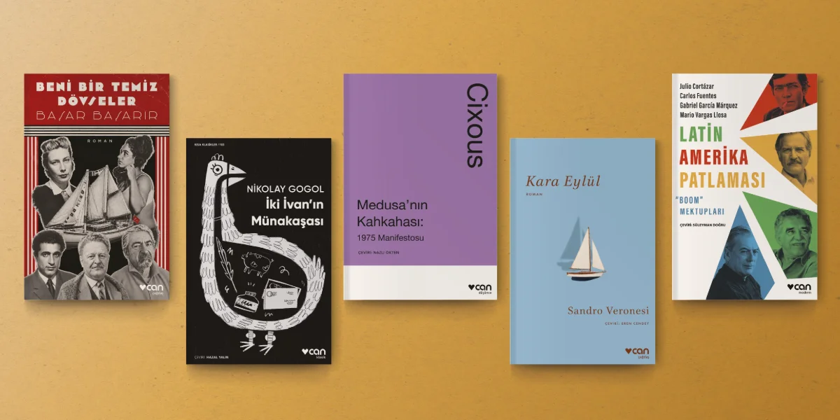 Can Yayınları Eylül Ayı Kitap Seçkisini Duyurdu