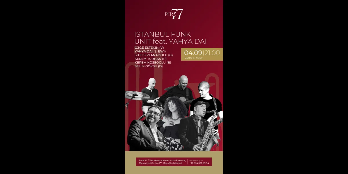 Pera 77 Yeni Sezona Cazdan Funka Uzanan Zengin Programla Başlıyor