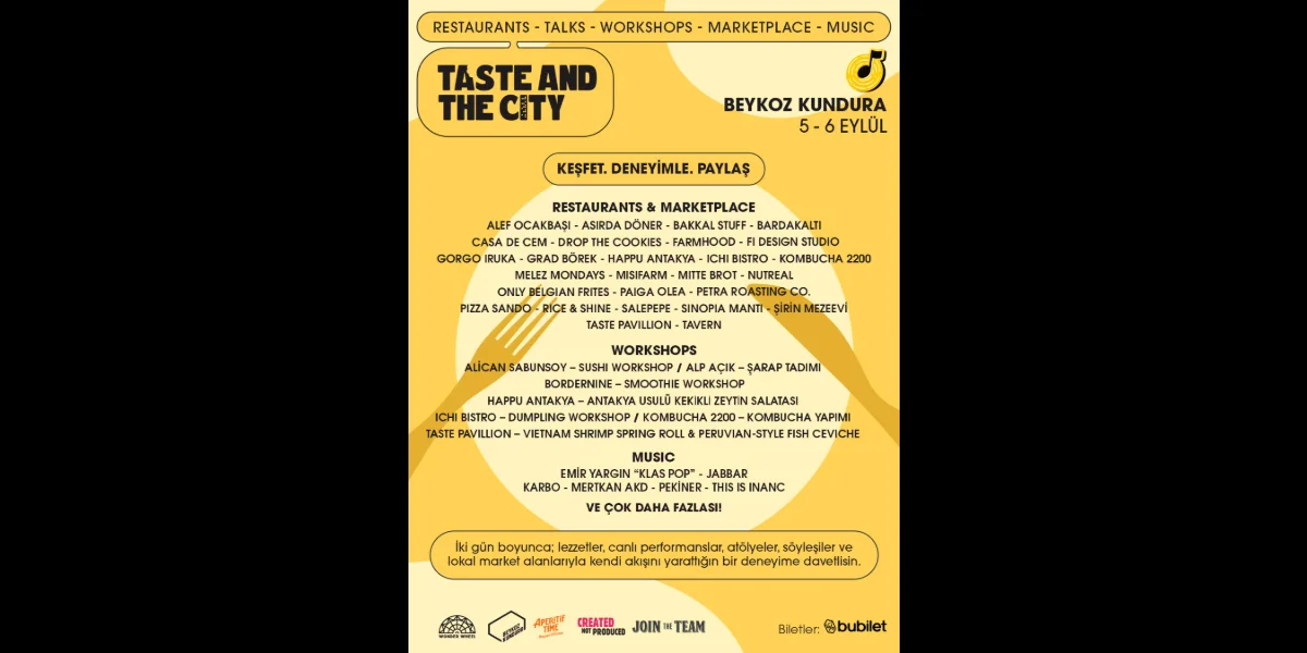 Taste And The City Beykoz Kundura'da Lezzet, Müzik Ve Keşfi Buluşturuyor